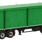 MERCEDES Actros Big Space 6x2 avec remorque à fond mouvant
