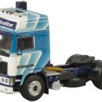 VOLVO F12 4x2, blanc et bleu