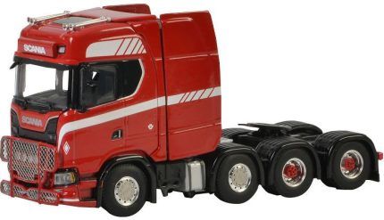 SCANIA S Highline CS20H 8x4, rouge