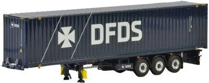 Remorque container 40 pieds 3 essieux "DFDS"