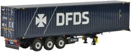 Remorque container 40 pieds 3 essieux "DFDS" – Image 2