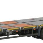 Remorque porte-engins MCO PX 6 essieux, gris