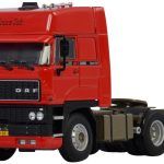 DAF XF 3300 Space Cab 6x2, rouge