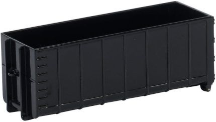 Container déposable 40m3, noir