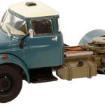 DAF 1600 Torpedo 4x2, bleu et gris