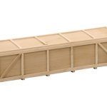 Caisse en bois de 24 cm