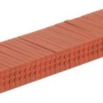 Mur en briques rouge