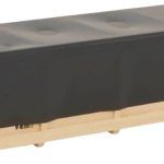 Caisse en bois avec bache, 18,50 cm