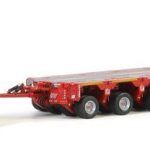 MERCEDES Actros MP4 SLT BS 8x4 avec plateau SCHEURLE Inter Combi 5+5 essieux
