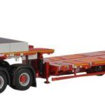 SCANIA S Highline CS20H 8x4 avec remorque plateau MCO PX 6 essieux