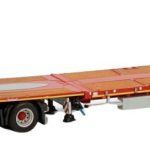IVECO S-Way 6x2 avec remorque plateau 3 essieux