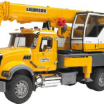 Camion MACK avec grue LIEBHERR