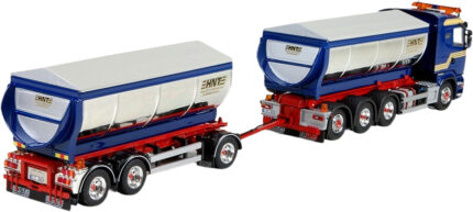 SCANIA R Streamline 8x4 avec benne et remorque à asphalts amplirole – Image 3