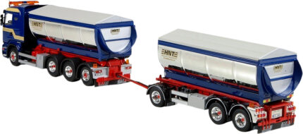 SCANIA R Streamline 8x4 avec benne et remorque à asphalts amplirole – Image 4