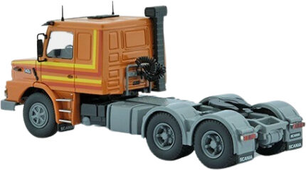 SCANIA T142 Torpedo 6x4, orange – Image 4