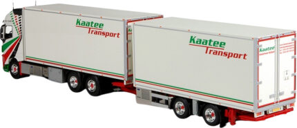 VOLVO FH4 Globettotter XL 6x2 porteur avec remorque tolée – Image 4