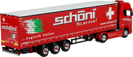 SCANIA S Highline 4x2 avec remorque bachée 3 essieux – Image 3