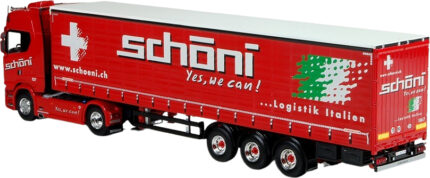 SCANIA S Highline 4x2 avec remorque bachée 3 essieux – Image 4