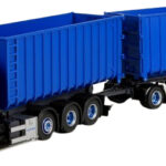 SCANIA Serie 3 Streamline 8x4 porteur et remorque container amplirole