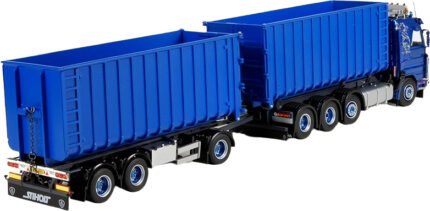 SCANIA Serie 3 Streamline 8x4 porteur et remorque container amplirole – Image 3