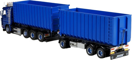 SCANIA Serie 3 Streamline 8x4 porteur et remorque container amplirole – Image 4