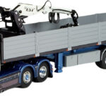 SCANIA R Highline 6x2 avec remorque à pierre 3 essieux