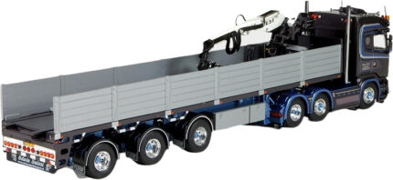 SCANIA R Highline 6x2 avec remorque à pierre 3 essieux – Image 3