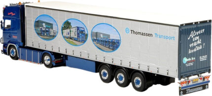 SCANIA R Topline 4x2 avec remorque bachée 3 essieux – Image 4