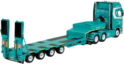 SCANIA S Highline CS20H 6x4 avec remorque porte-engins 4 essieux – Image 3