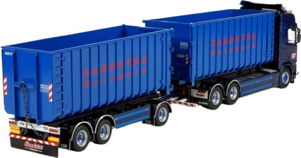 SCANIA R Highline CR20H 6x4 avec bras amplirole et container 40m3 – Image 3