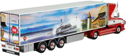 SCANIA T4 Torpedo Topline 4x2 avec remorque frigo 3 essieux – Image 3