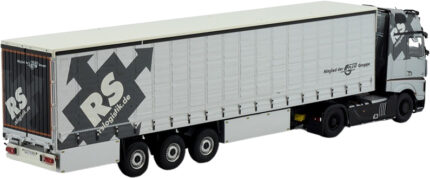 MERCEDES Actros 4x2 avec remorque bachée 3 essieux – Image 3