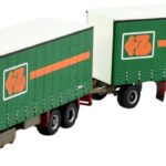 DAF 2800 TopSleeper 6x2 combiné porteur et remorque baché