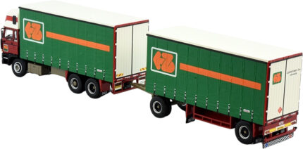 DAF 2800 TopSleeper 6x2 combiné porteur et remorque baché – Image 4
