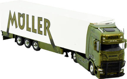 SCANIA S Highline 4x2 avec remorque frigo 3 essieux – Image 2
