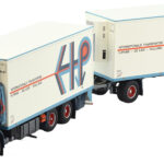 SCANIA Serie 2 6x2 combiné porteur et remorque frigo