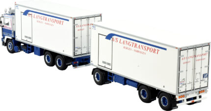 VOLVO F12 6x2 combiné porteur et remorque frigo – Image 4