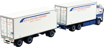 VOLVO F12 6x2 combiné porteur et remorque frigo – Image 3