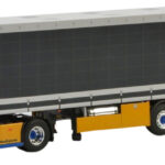 SCANIA S Highline 4x2 remorque bachée