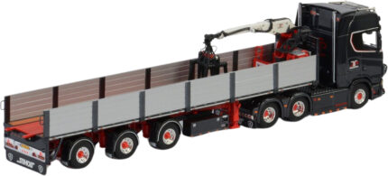SCANIA S Highline CS20H 6x2 avec remorque à pierre 3 essieux – Image 3