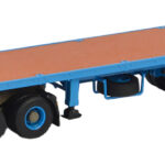 FTF Serie F 6x4 avec remorque plateau 3 essieux