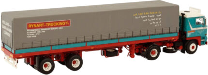 DAF 2800 4x2 avec remorque bachée 2 essieux – Image 3