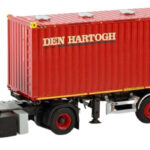VOLVO FH5 Globetrotter 4x2 avec remorque porte-container et container 30 pieds