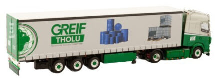 DAF XG 4x2 avec remorque bachée 3 essieux – Image 3