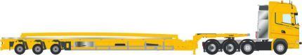 SCANIA S Highline 8x4 avec remorque transport de pale éolienne – Image 3