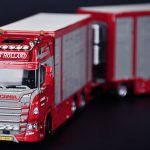 SCANIA S Highline 6x2 combiné porteur et remorque bétaillère