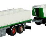 SCANIA Serie 3 6x2 porteur avec remorque pour transport de poissons