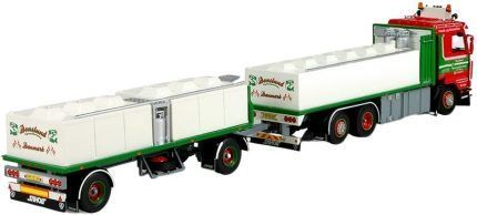 SCANIA Serie 3 6x2 porteur avec remorque pour transport de poissons – Image 3