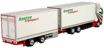 VOLVO FH4 Globettotter XL 6x2 porteur avec remorque tolée – Image 3