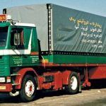 SCANIA 142 4x2 avec remorque bachée 3 essieux